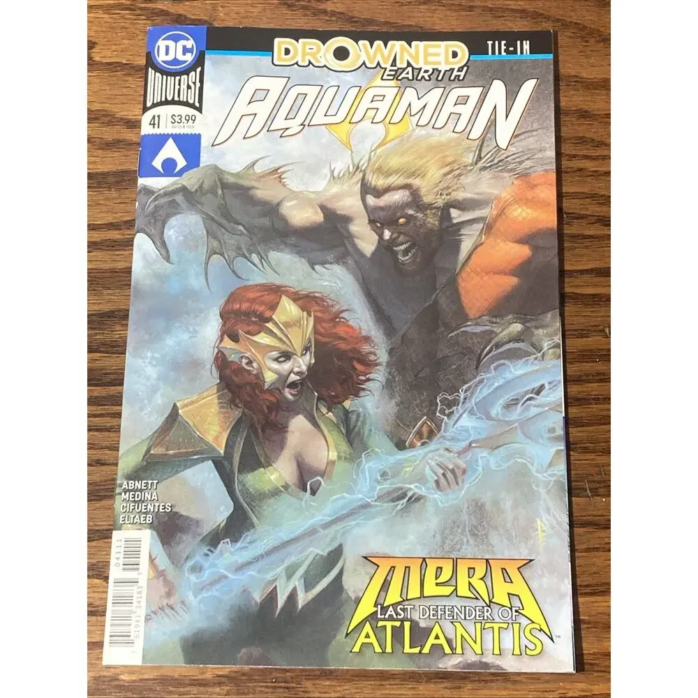 AQUAMAN #41 Drowned Earth Tie-In DC Comics 2018